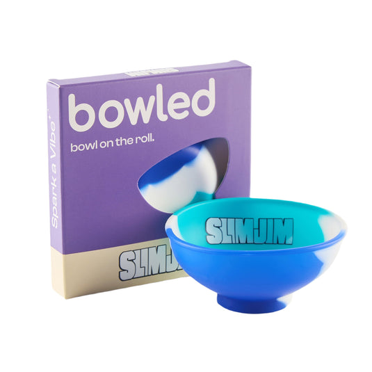 Buy Slimjim - Bowled (Mini Rolling Bowl) Mixing Bowl Baby Blue | Slimjim India