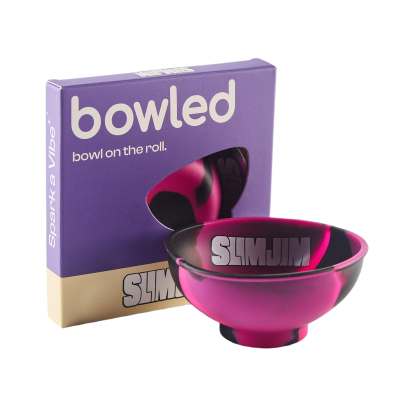 Load image into Gallery viewer, Buy Slimjim - Bowled (Mini Rolling Bowl) Mixing Bowl Pink | Slimjim India
