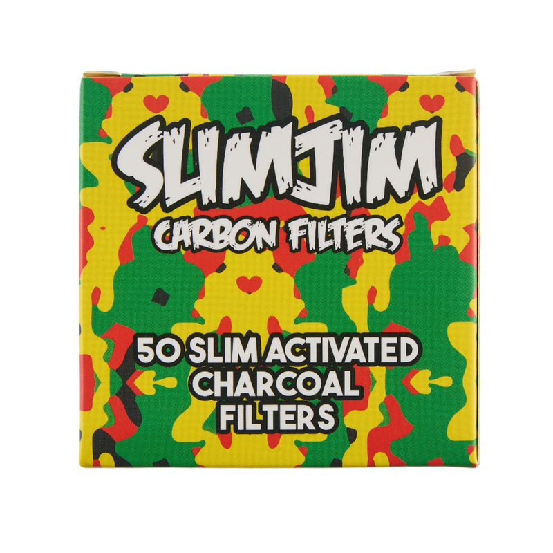 Load image into Gallery viewer, Buy Slimjim - Camo Carbon Filters (6MM) (Pack of 50) | Slimjim India
