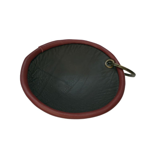 Buy Slimjim - Leather Mixing Bowl Rolling Pouch Red & Black | Slimjim India