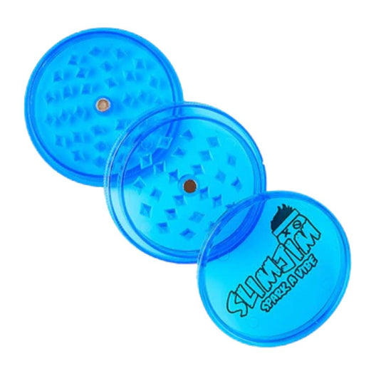 Buy Slimjim - Plastic Grinder (3 Part) Grinder Blue | Slimjim India