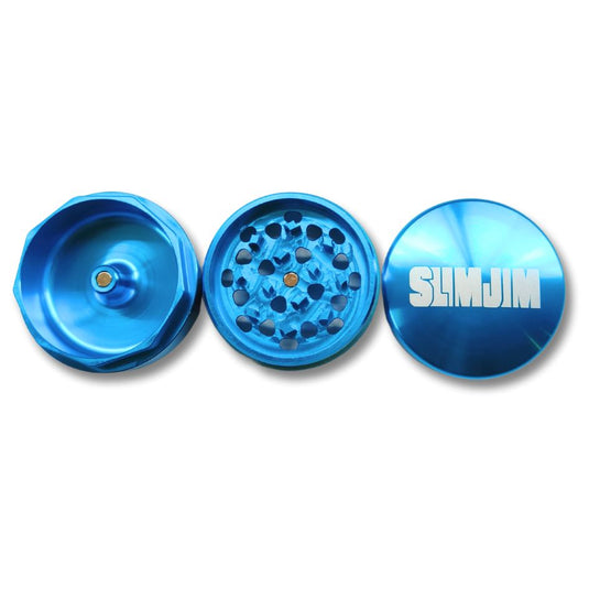 Buy Slimjim - Shredder Elite 3 Piece Aluminum Grinder (56mm) Grinder | Slimjim India