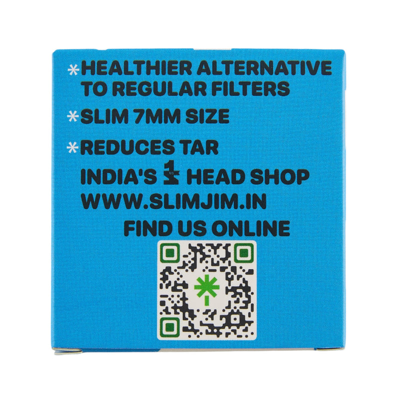 Load image into Gallery viewer, Buy Slimjim - Splash Carbon Filters (7MM) (Pack of 50) Filters &amp; Screens | Slimjim India
