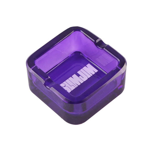 Buy Slimjim - Square Glass Ashtray Ashtray Purple | Slimjim India