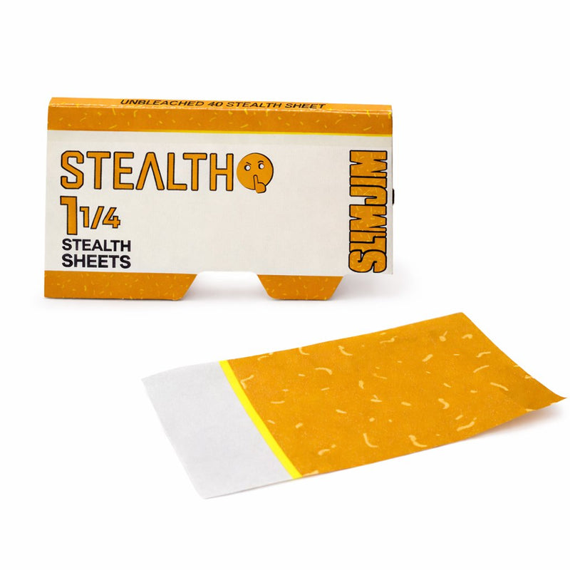 Load image into Gallery viewer, Buy Slimjim Stealth 1 1/4th Papers Rolling Papers | Slimjim India

