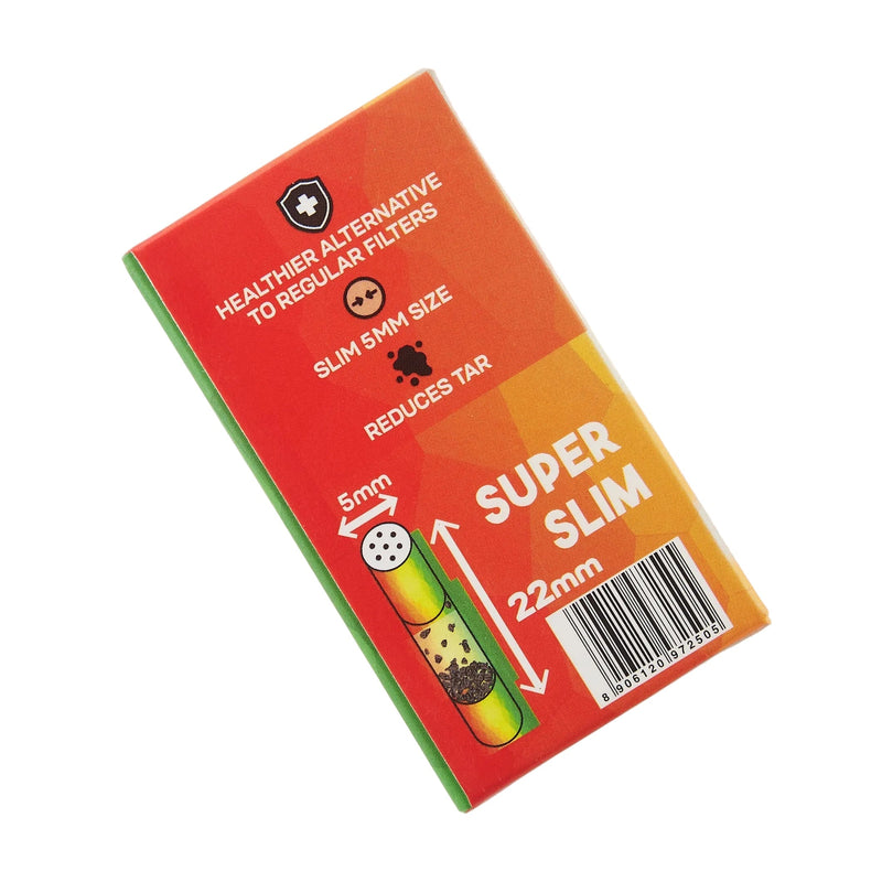 Load image into Gallery viewer, Buy Slimjim - Super Slim Carbon Filters (5MM) (Pack of 10) Activated Charcoal Filters | Slimjim India
