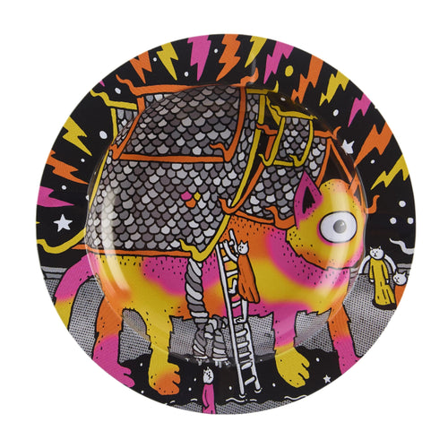 Buy Slimjim X Jacob 9 Lives Ashtray - Fire Cat ashtray | Slimjim India