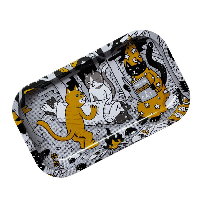 Buy Slimjim X Jacob 9 Lives Tray - How to Roll a Cat (Medium) rolling tray | Slimjim India
