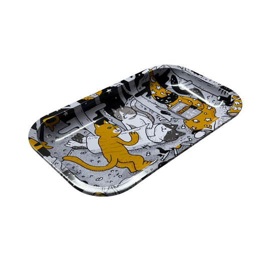 Buy Slimjim X Jacob 9 Lives Tray - How to Roll a Cat (Medium) rolling tray | Slimjim India