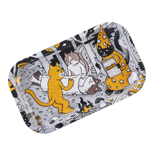 Buy Slimjim X Jacob 9 Lives Tray - How to Roll a Cat (Medium) rolling tray | Slimjim India