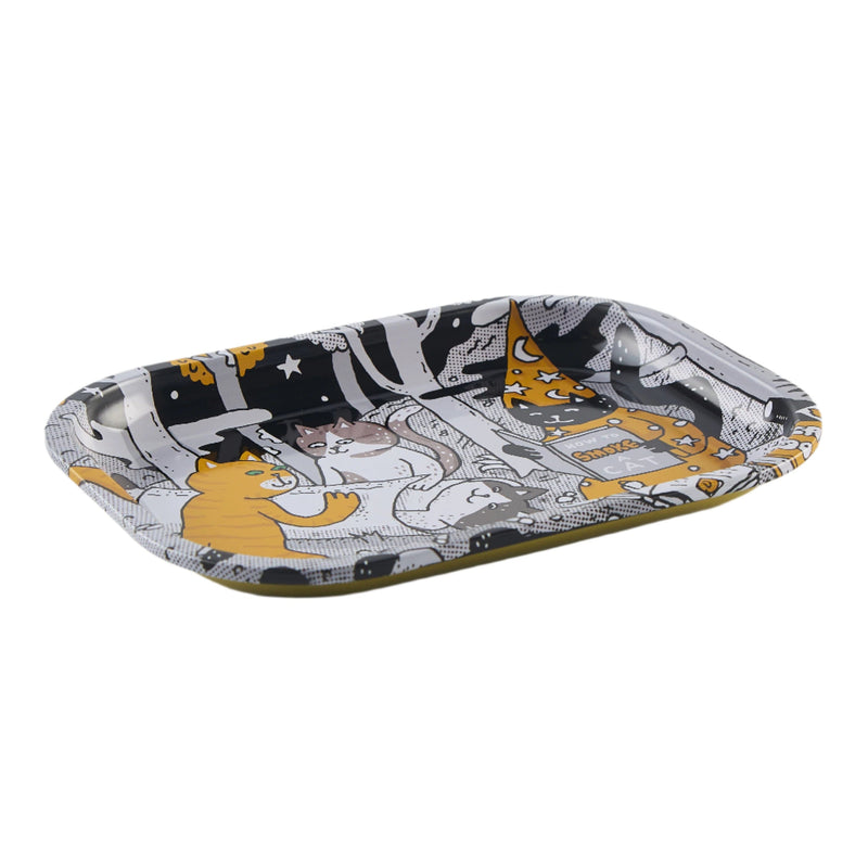 Load image into Gallery viewer, Buy Slimjim X Jacob 9 Lives Tray - How to Roll A Cat Rolling Tray | Slimjim India
