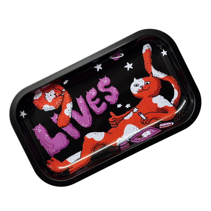 Buy Slimjim X Jacob 9 Lives Tray - Purrfect (Medium) rolling tray | Slimjim India