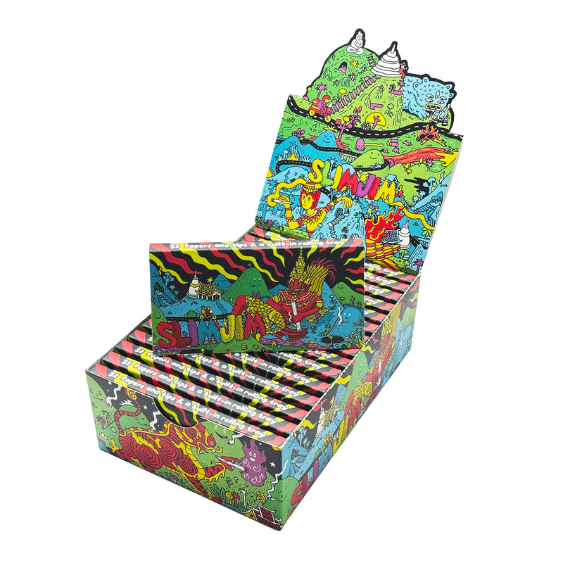 Load image into Gallery viewer, Buy Slimjim x Jacob - King Size Papers + Grinder + Tray Rolling Papers + Tips | Slimjim India
