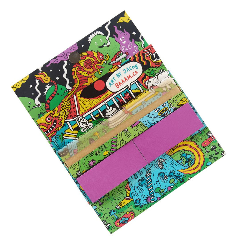 Load image into Gallery viewer, Buy Slimjim x Jacob - King Size Papers + Grinder + Tray Rolling Papers + Tips | Slimjim India
