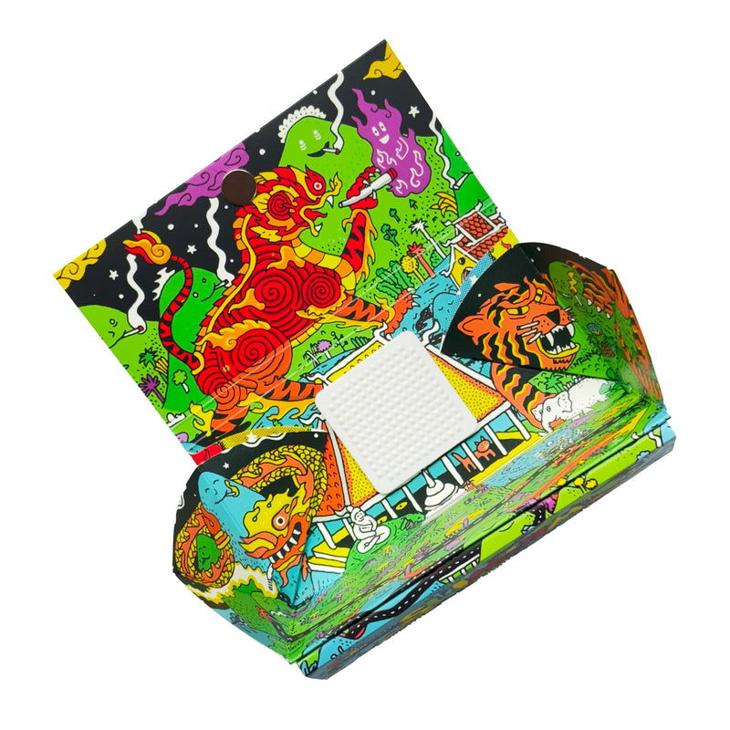 Load image into Gallery viewer, Buy Slimjim x Jacob - King Size Papers + Grinder + Tray Rolling Papers + Tips | Slimjim India
