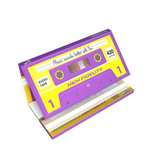 Buy Snail - High Fidelity Collection (Paper + Tips) Rolling Papers + Tips Purple & Yellow | Slimjim India