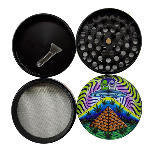 Buy Space Metal Grinder 4 Part (63 mm) Grinder | Slimjim India