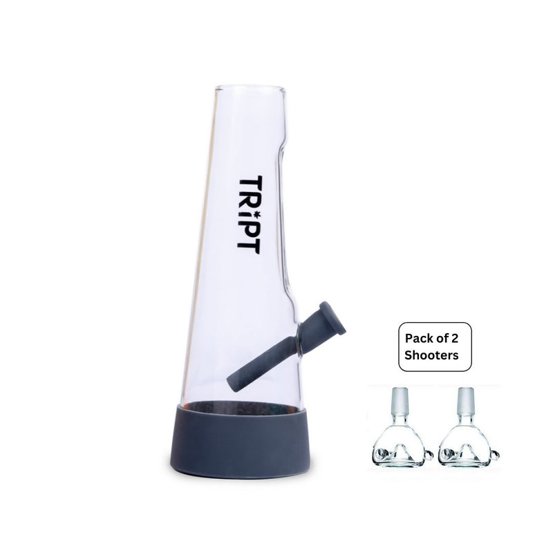 Load image into Gallery viewer, Buy Tript OG Silicone Glass bong ( Yellow Mellow) Bong | Slimjim India
