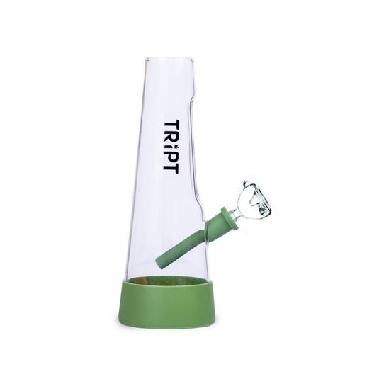 Buy Tript OG Silicone Glass bong ( Yellow Mellow) Bong OG Silicone Glass bong (O-Green) | Slimjim India