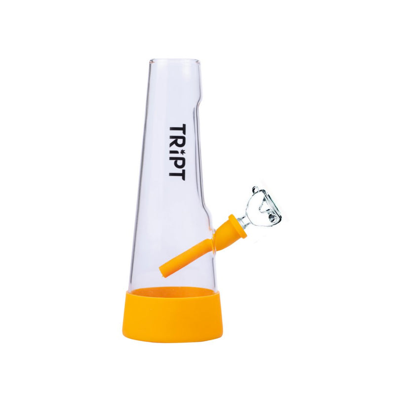 Load image into Gallery viewer, Buy Tript OG Silicone Glass bong ( Yellow Mellow) Bong OG Silicone Glass bong (Sunset Blaze) | Slimjim India
