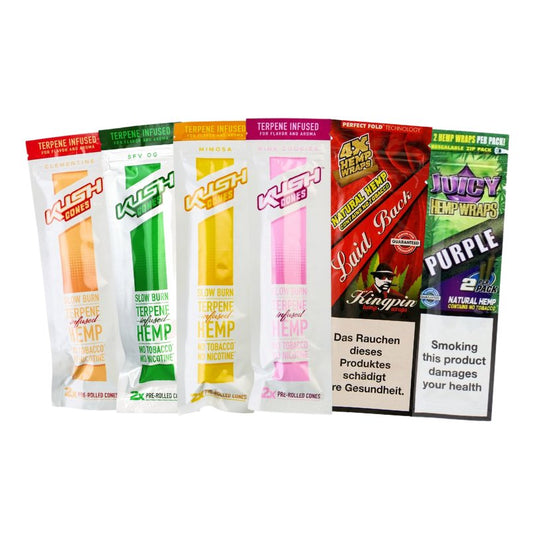 Buy Tropical Hemp Cone & Wraps Collection | Slimjim India