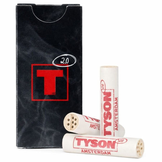 Buy Tyson 2.0 - Amsterdam Purize XtraSlim Filter (Pack of 10) (6MM) Paraphernalia | Slimjim India