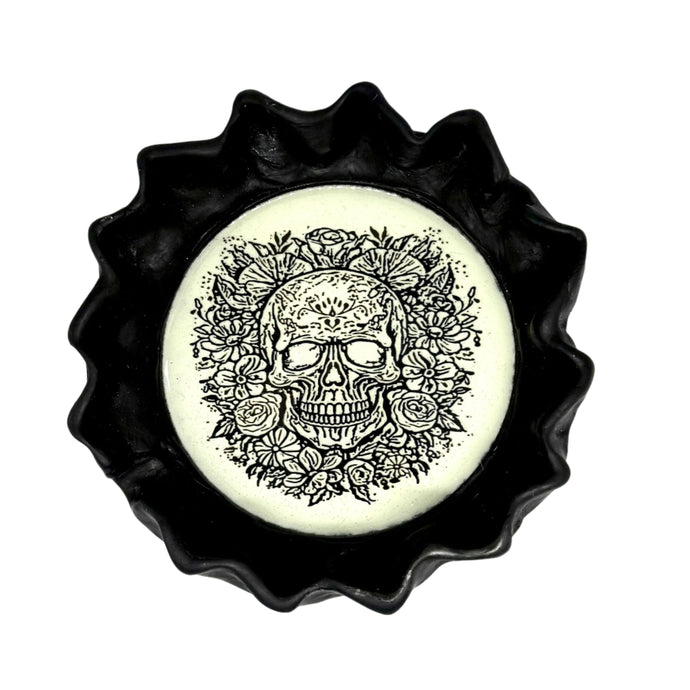 Buy Ubuntu - Skull & Roses Ashtray Ashtray | Slimjim India