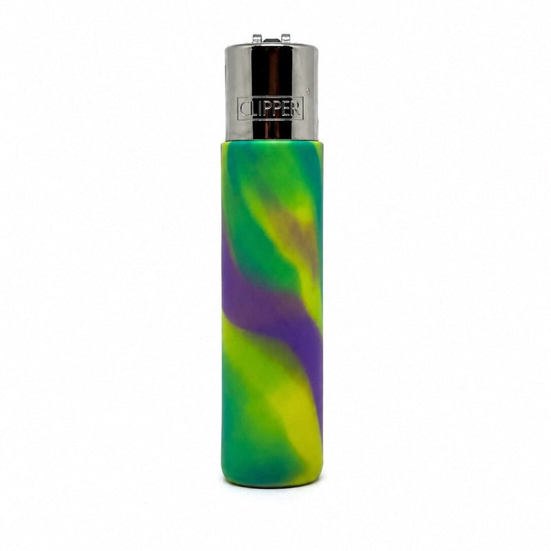 Load image into Gallery viewer, Buy Ubuntu - Soft Touch Glow Clipper LIGHTER Northen Lights | Slimjim India
