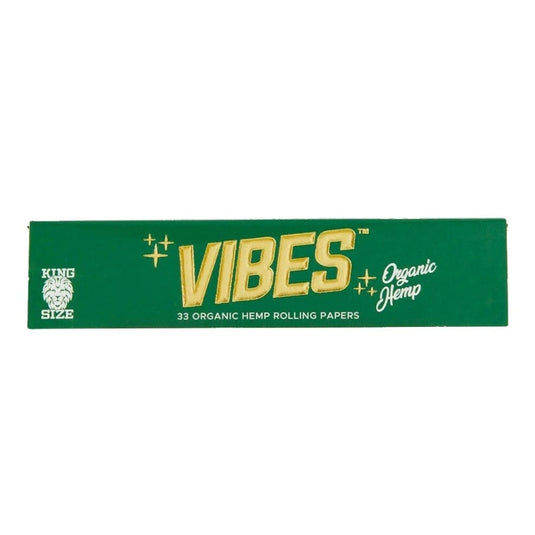 Buy Vibes - King Size Papers (Organic Hemp) Paraphernalia | Slimjim India