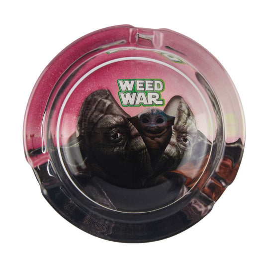 Buy War - Glass Ashtray Ashtray Pink | Slimjim India