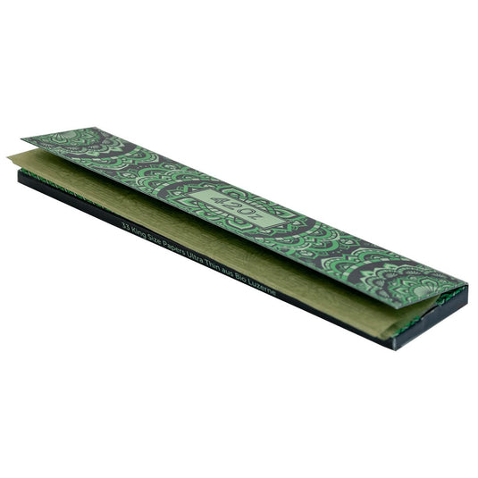 Buy 420z Ultra thin king size papers King Size Skins Emerald Shine | Slimjim India