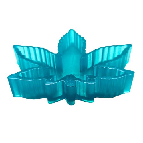 Buy BK - Weed Leaf Ashtray (Teal) Ashtray | Slimjim India