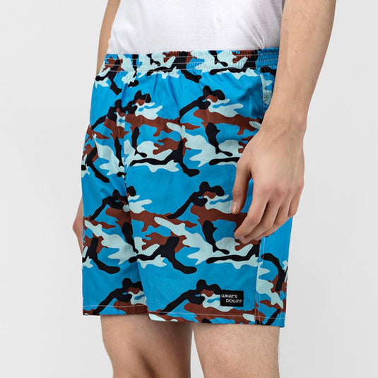Blue Camo Boxers Boxers Whats's Down 