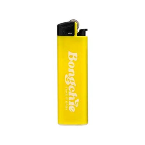 Load image into Gallery viewer, Buy Bongchie - Flint Lighter (Fixed Flame) Lighter Yellow | Slimjim India
