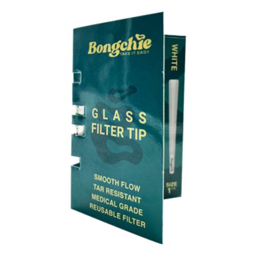 Buy Bongchie - Glass Filter (Tip + Roll) Rolling Papers + Tips | Slimjim India