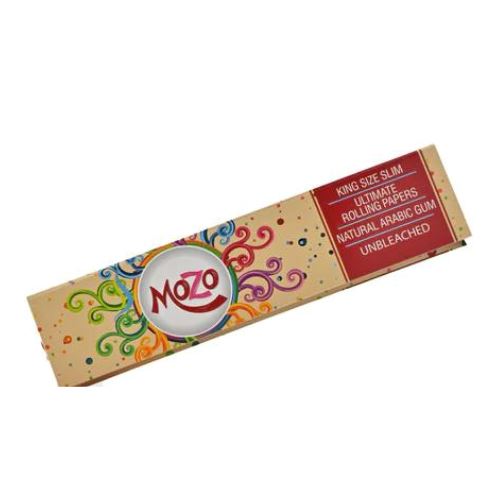 Buy Bongchie - Mozo - Brown Natural (King Size Slim) Rolling Paper | Slimjim India