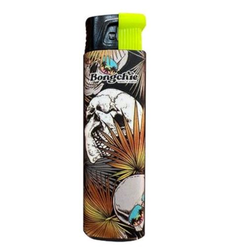 Buy Bongchie - Turbo Flame Lighter (Windproof) Lighter Yellow Skull | Slimjim India