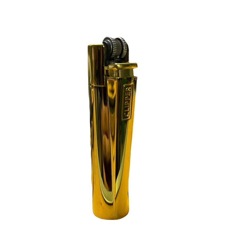 Load image into Gallery viewer, Buy Clipper Metallic Lighter (Gold) Lighters &amp; Matches | Slimjim India
