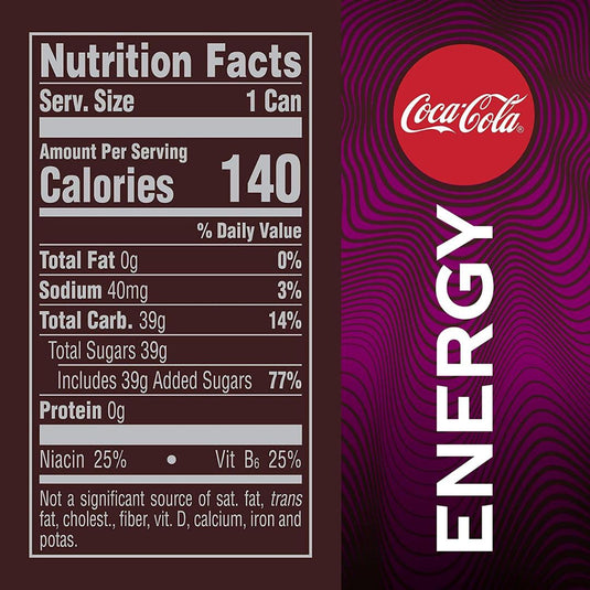 Buy Coke - Cherry Energy Drink (250ml) | Slimjim India