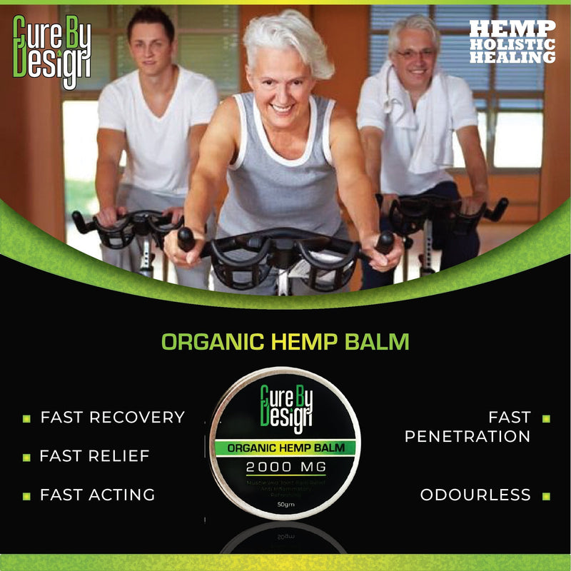 Load image into Gallery viewer, Buy Cure By Design  Organic Hemp Balm (2000 MG) for  Hempivate 
