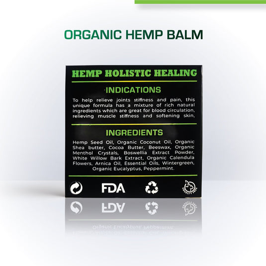 Buy Cure By Design  Organic Hemp Balm (2000 MG) for  Hempivate 