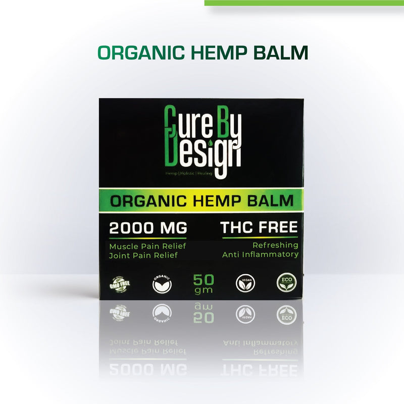 Load image into Gallery viewer, Buy Cure By Design  Organic Hemp Balm (2000 MG) for  Hempivate 
