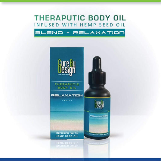 Buy Cure By Design  Theraputic body oil (Relaxation) for  Hempivate 