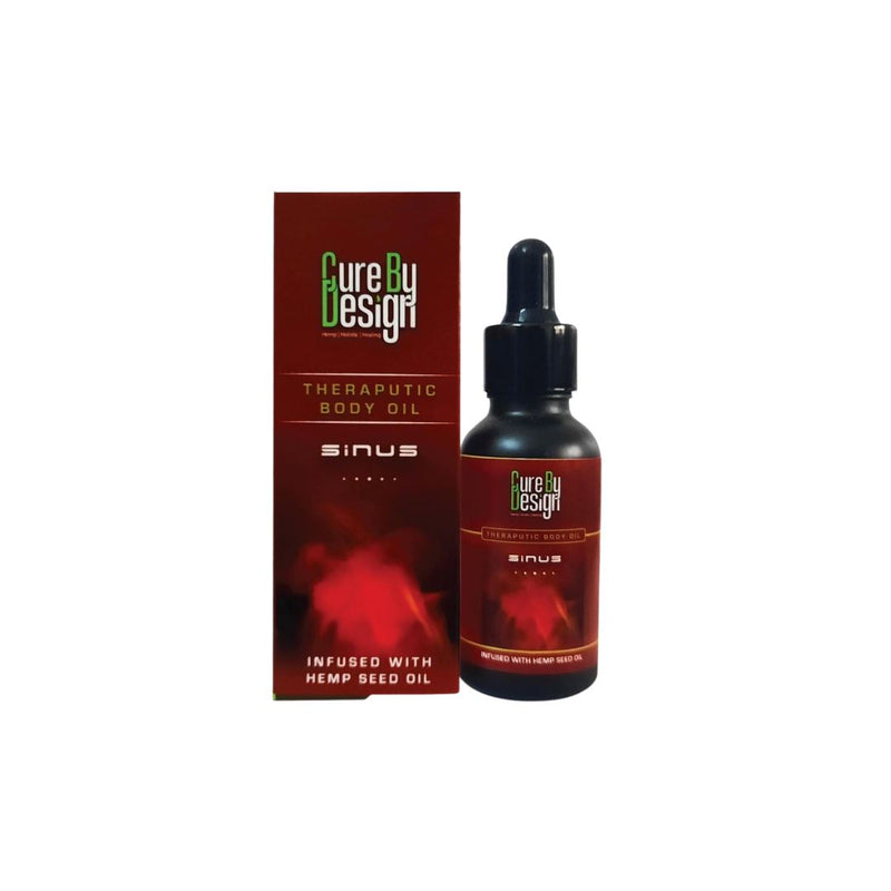 Load image into Gallery viewer, Buy Cure By Design - Therapeutic body oil (sinus) Aromatic oil | Slimjim India
