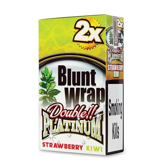 Buy Double Platinum Blunt Wraps (Strawberry Kiwi) Paraphernalia | Slimjim India