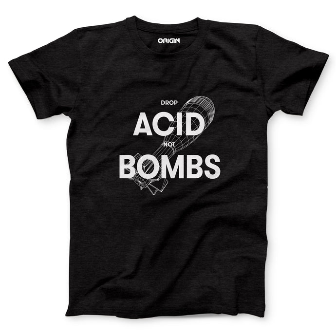 Drop Acid (Black) - T-Shirt Clothing Know Your Origin 