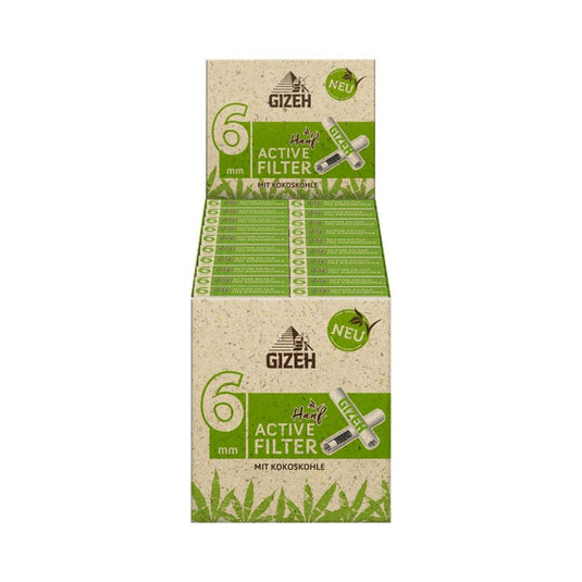 Buy Gizeh - Bio Hemp Active Charcoal Filter | Slimjim India