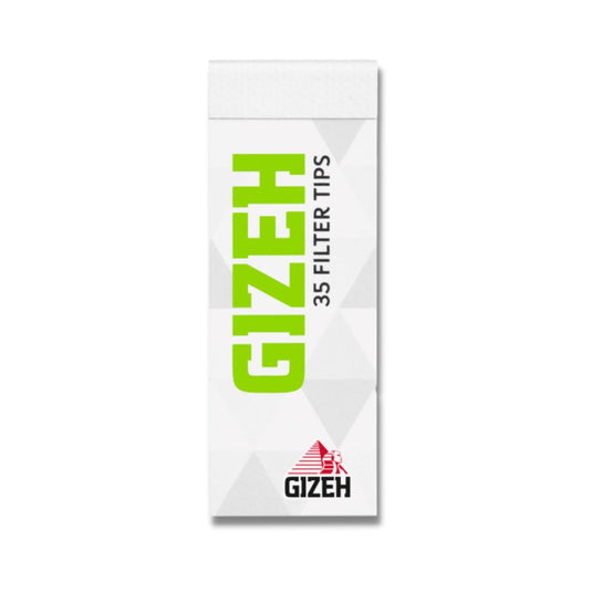 Buy Gizeh Filter Tips - White (35 sheets) | Slimjim Online