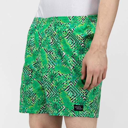 Green Tropical Scenery Boxers Boxers Whats's Down 