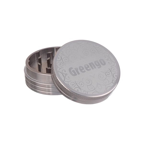 Buy GreenGo - Aluminum Grinder Grinder Silver | Slimjim India